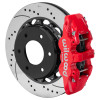 Wilwood 71-91 Chevy Blazer Aero6 Red Brake Kit w/ 14.00in Drilled & Slotted Rotor - Red - 140-18162-DR Photo - Primary