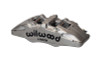 Wilwood Caliper-Forged Dynapro 6 5.25in Mount-Nickel-L/H 1.62/1.38in/1.38in Pistons .81in Disc - 120-13429-N Photo - Primary