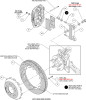 Wilwood kit front XRS6R wwe C10 alum pro spindle 13.06 rotor GT red - 140-18301-R Photo - Primary