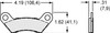 Wilwood pad 10008 SC10 .185 THK axle set - 150-11648K Photo - Primary