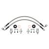 Wilwood flexline kit 16IN. 90 deg -3 male to M10-1.0 BF M10-1.0 banjo - 220-17551 Photo - Primary