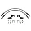 Wilwood flexline kit 14IN -3 hose M1.5 IF 1/8-27 NPT W/BRACKET - 220-17925 Photo - Primary