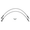 Wilwood flexline kit 24IN 3/8-24 to 90 deg with 5/8-26 male thread bulkhead - 220-18356 Photo - Primary
