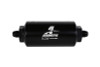 Aeromotive In-Line Filter - AN-06 238 Stainless Mesh Element - Anodized Black - 12390 Photo - Primary