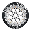 Weld Magnum Import 13x10 / 4x100 / 4.25 BS / 2.25 HB - Black Center - Polished Shell - DBL Wheel - 768B-31015MB Photo - Close Up