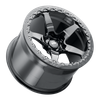 Weld RM505 18x8.5 / 5x112 / 6.13 BS / 57.1 HB - Gloss Black - Non-BL Wheel - RM505S8KJ61BS0C2 Photo - Close Up