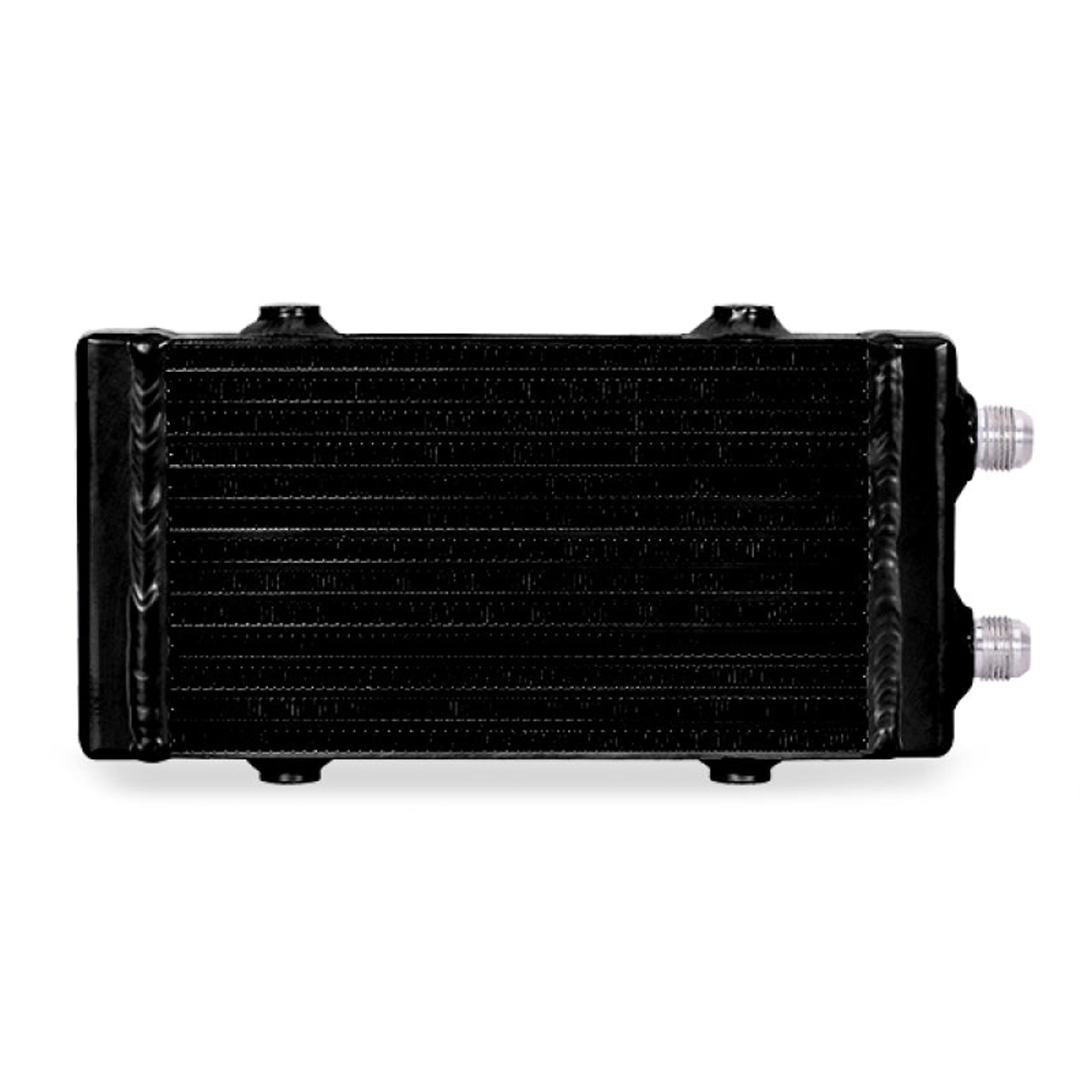 Mishimoto Universal Small Bar and Plate Dual Pass Black Oil Cooler