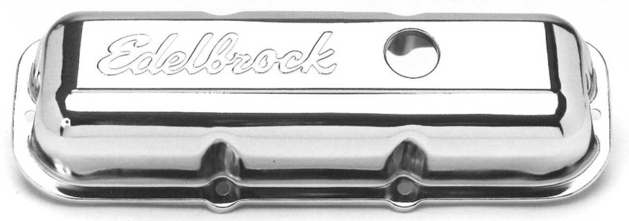 Edelbrock Valve Cover Signature Series Chevrolet 1982-1993 2 8L 60