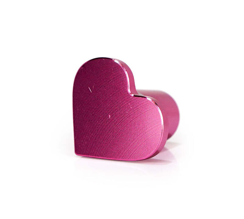 NRG Drift Button Heart Shape Lexus - Pink - DB-H004PK Photo - Close Up