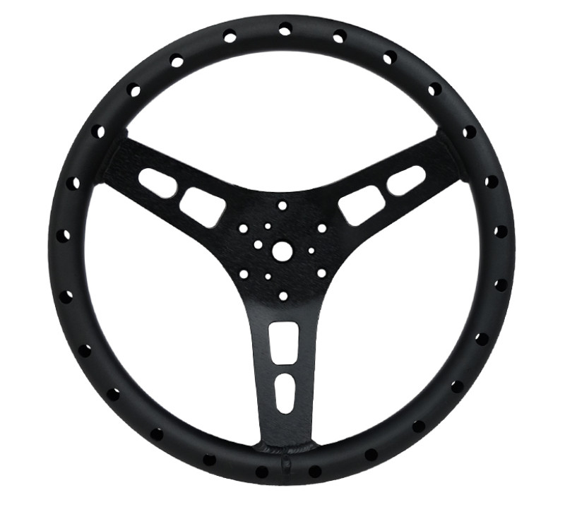 NRG Reinforced Steering Wheel 380mm Sport Full Aluminum Light Weight Welded Steering Wheel - RST-025MB Photo - Primary