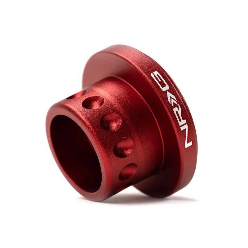 NRG Short Hub Adapter Mazda 626/Miata/Protege/RX-7/RX-8/MX-3/MX-6 - Matte Red - SRK-RL160H-RD Photo - Close Up