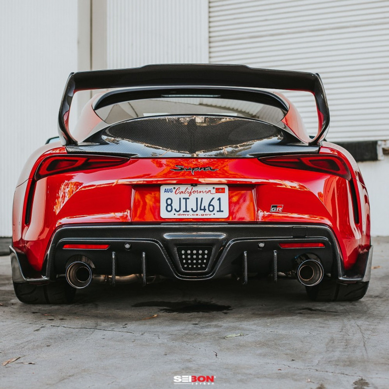 Seibon 2020 Toyota Supra TD-Style Carbon Fiber Rear Spoiler - RS20TYSUP-TD User 1
