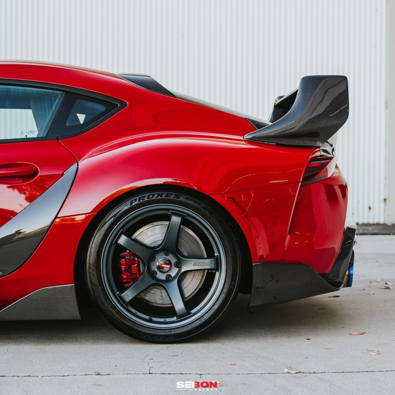 Seibon 2020 Toyota Supra TD-Style Carbon Fiber Rear Spoiler - RS20TYSUP-TD User 1