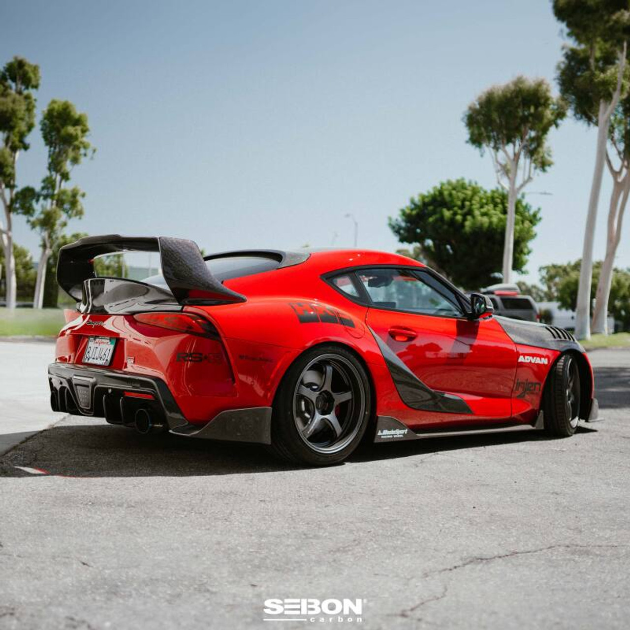 Seibon 2020 Toyota Supra TD-Style Carbon Fiber Rear Spoiler - RS20TYSUP-TD User 1