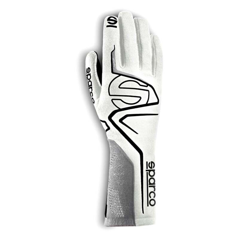 Sparco Glove Lap 13 White/Black - 00131613BINR Photo - Primary