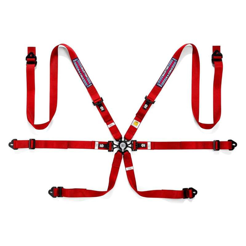Sparco Belt Martini-Racing 6 Pt.3-4in Reg A - 04834HPDMRRS Photo - Primary