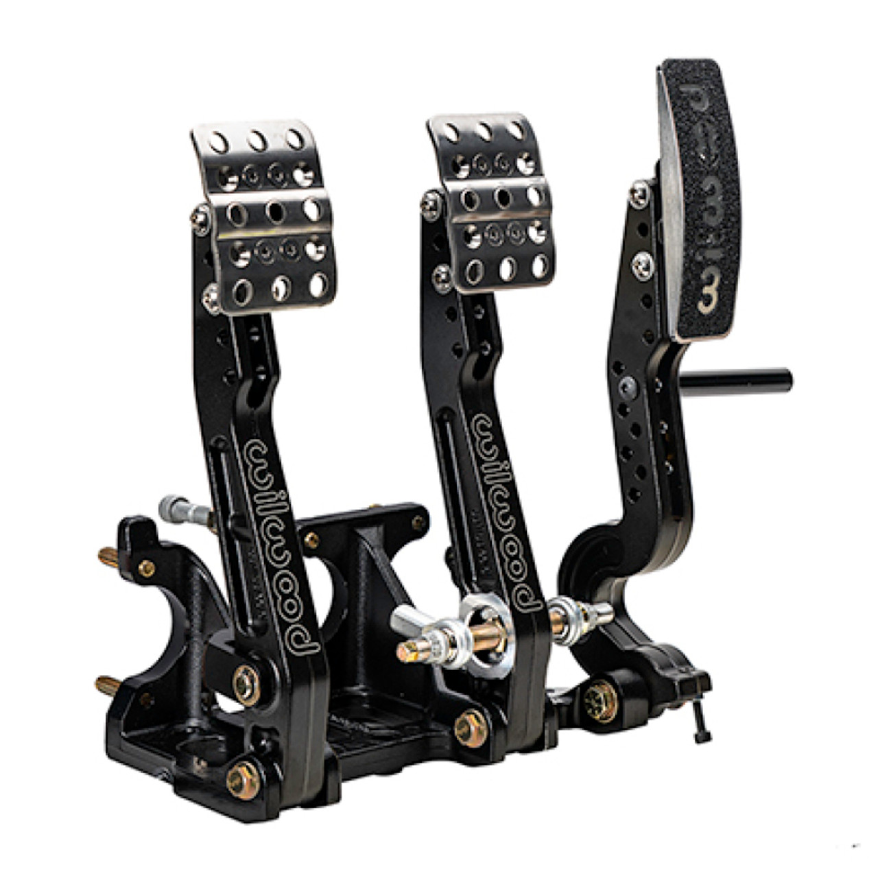 Wilwood Adjustable Tru-Bar Brake, Clutch, Throttle - Floor Mount - 4.75-5.75:1 - 340-16604 User 1