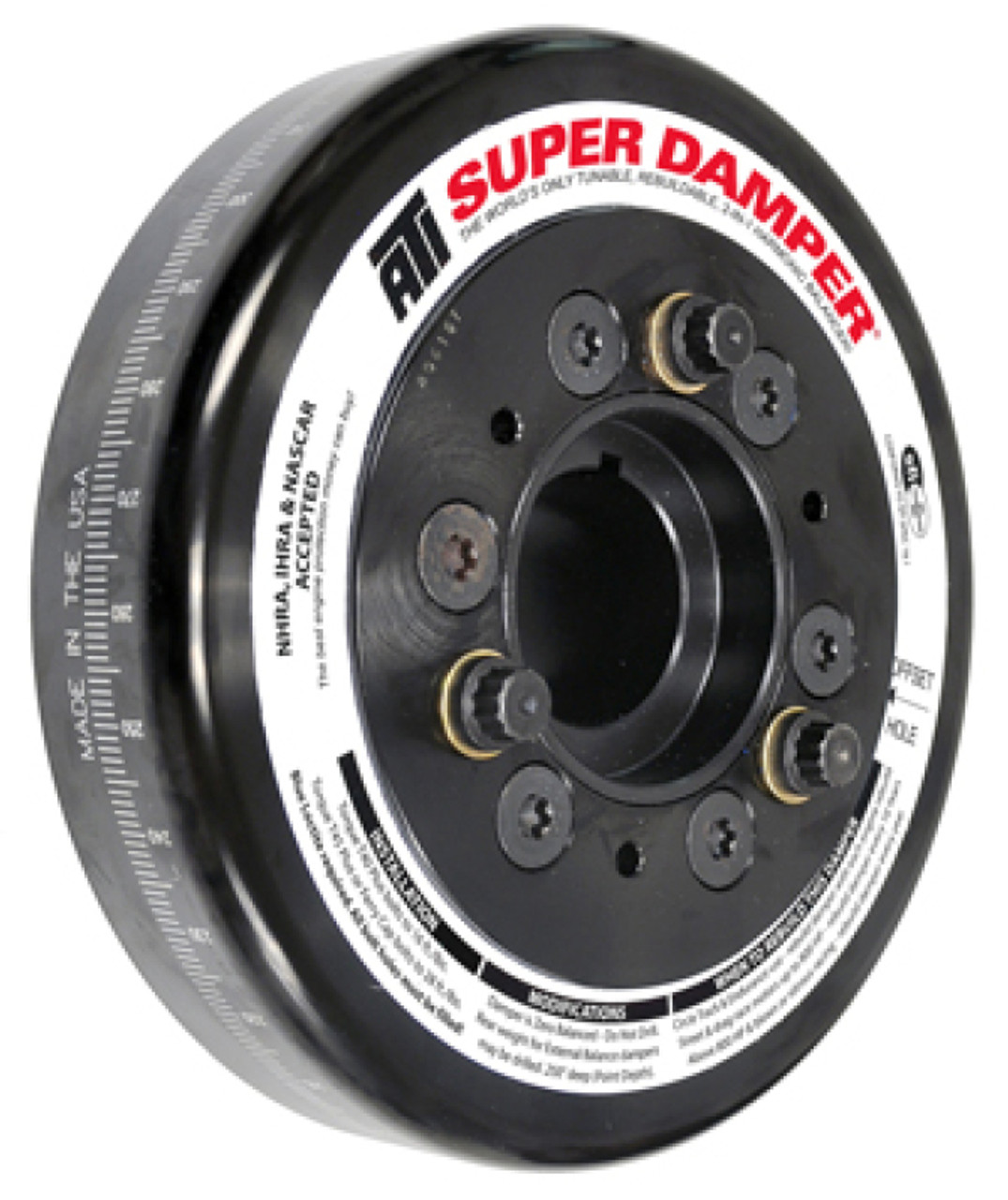 ATI Damper - 7.074in - Alum LW - Chevy SB / 90 Deg V6 - Pont 4 Cyl - 3 Ring - ATI917221 User 1