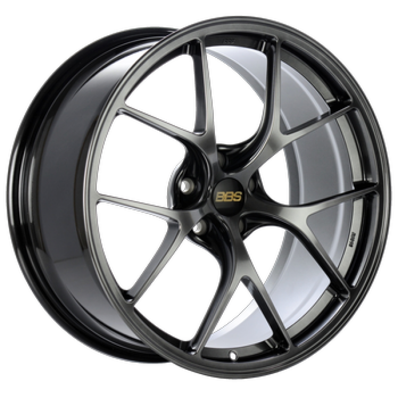 BBS RI-D 20x9.5 5x112 ET10 82mm Diamond Black Wheel PFS/Clip Required - RI100DB Photo - Primary