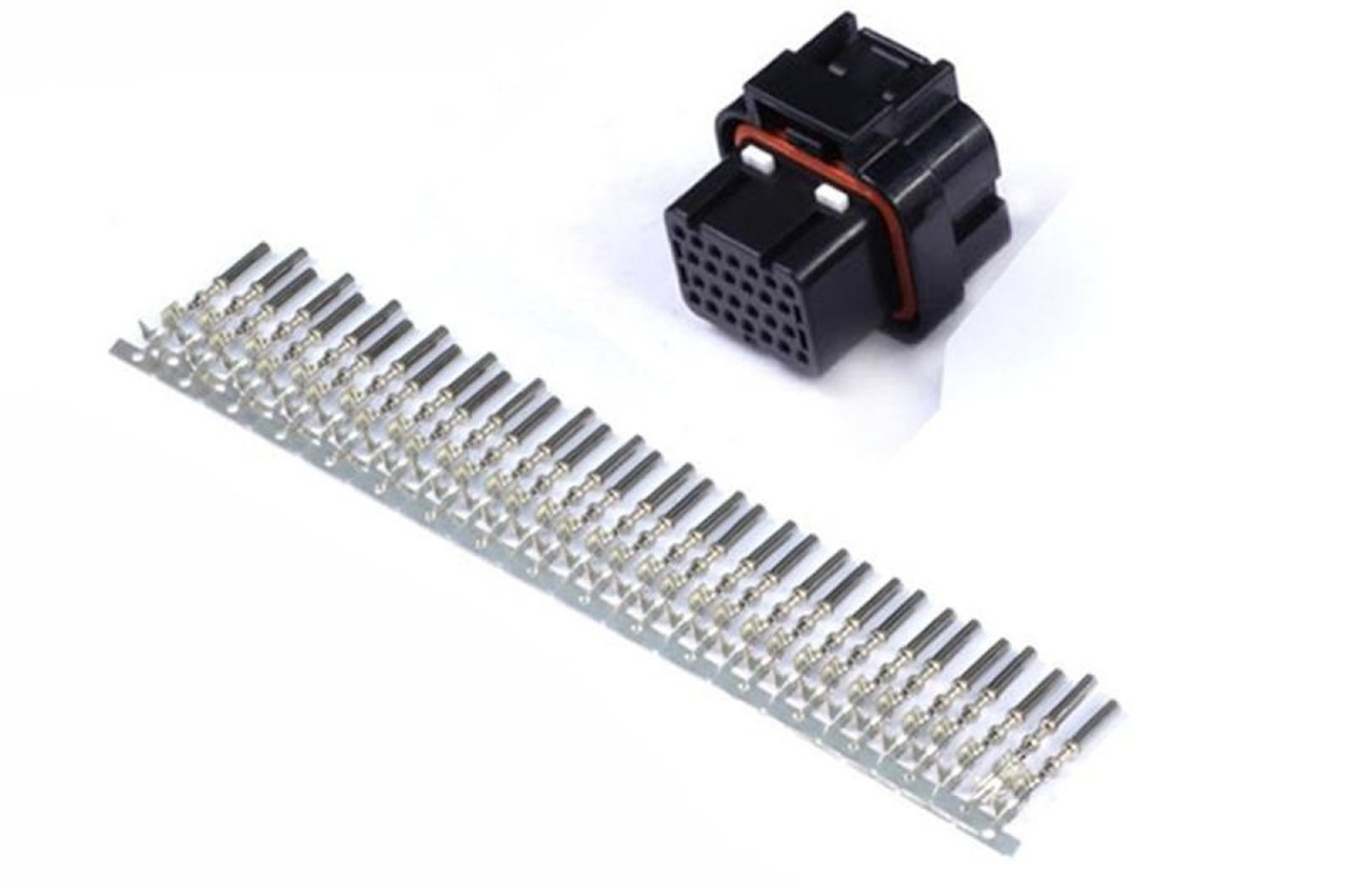 Haltech AMP 26 Pin 4 Row 3 Keyway Superseal Connector Plug & Pins - HT-039011 User 1