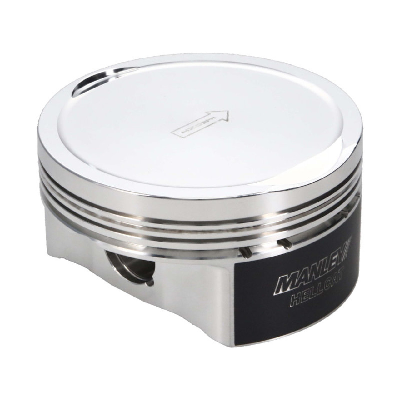 Manley Chrysler 6.2L Hemi Platinum Pistons Stock Stroke 4.095in Bore -6.5cc Dish 3.579in Stroke - 597905CE-8 Photo - Primary