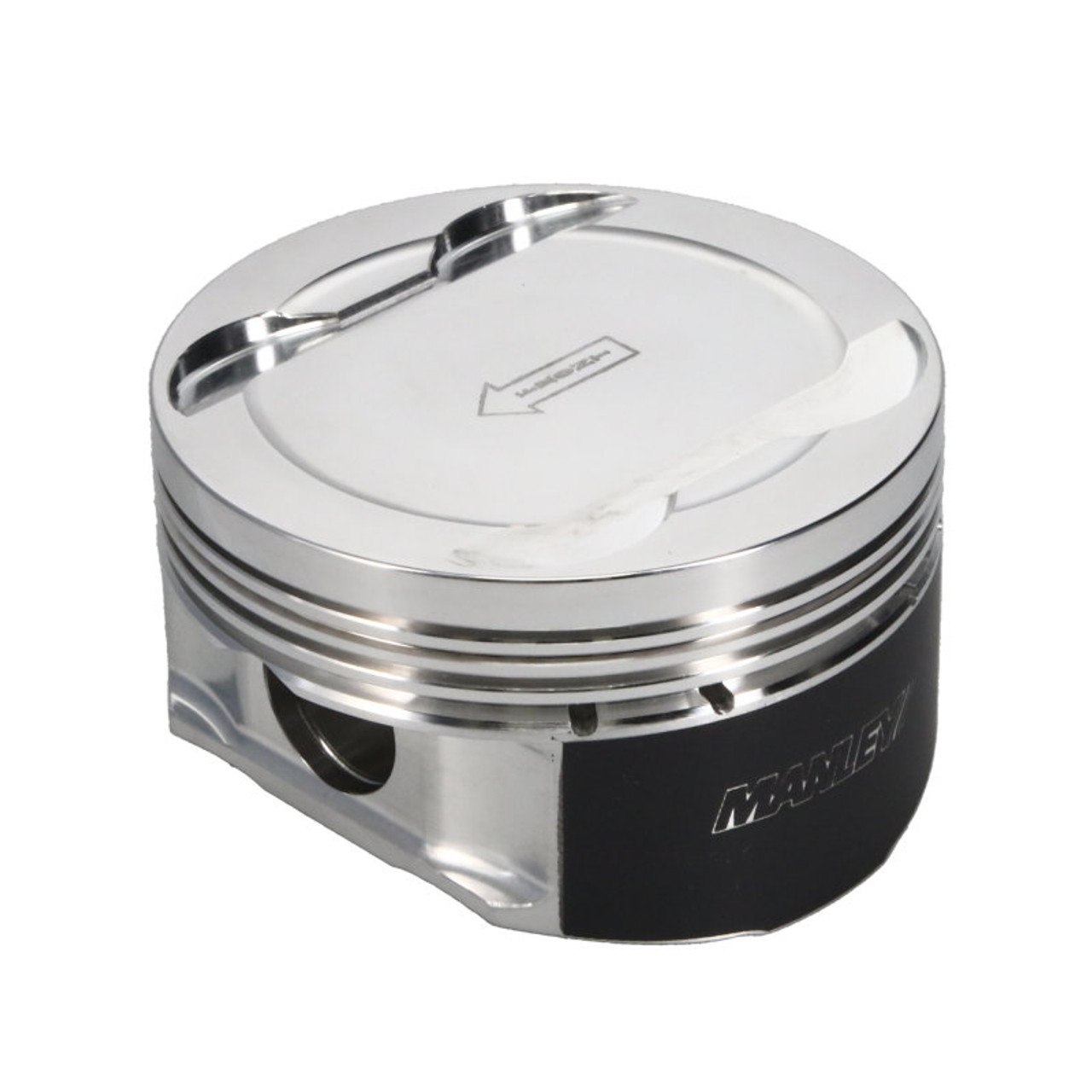 Manley Ford 3.7L Cyclone 3.760in Bore 1.239in Comp Height +2.0cc Dish Piston Set - Extreme Duty - 599600CE-6 User 2