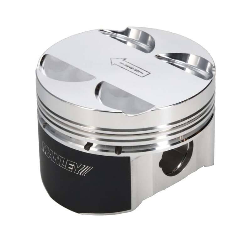 Manley Mitsubishi 4G63T 86.5mm (+1.5mm) -2cc Dome Extreme Duty Platinum Series Pistons w/ Rings - 606215CE-4 User 1