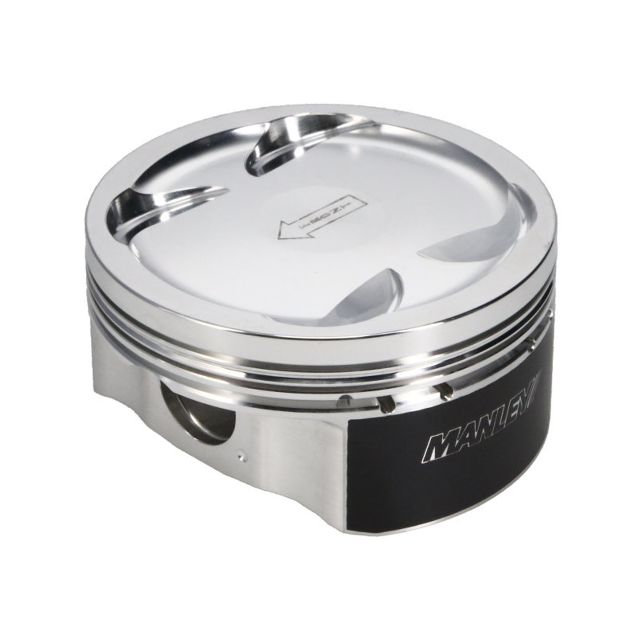 Manley 04+ Subaru WRX STi (EJ257) 83mm Stroker 99.5mm STD Bore 9.8:1 Dish Piston Set with Rings - 622100C-4 Photo - Primary