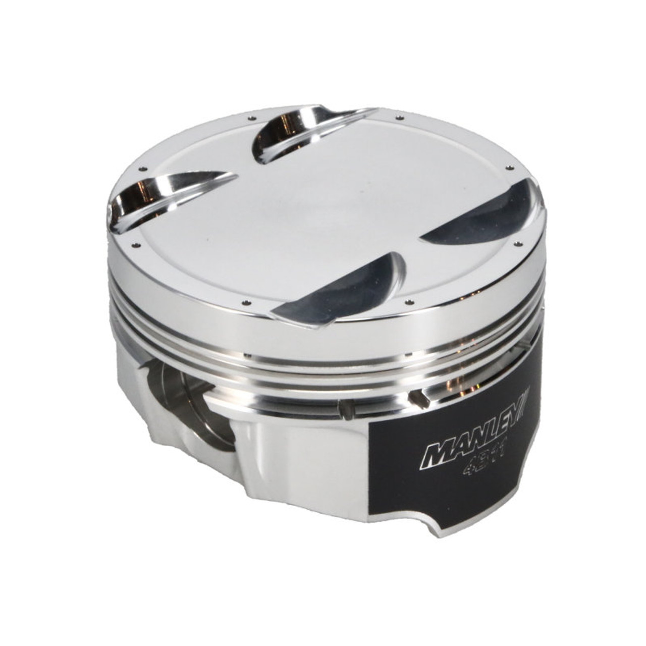 Manley Mitsubishi 4B11 86.5mm Bore 10.0:1 CR -3.5cc Dish Turbo Tuff Piston Set w/ Rings - 624305CE-4 User 1