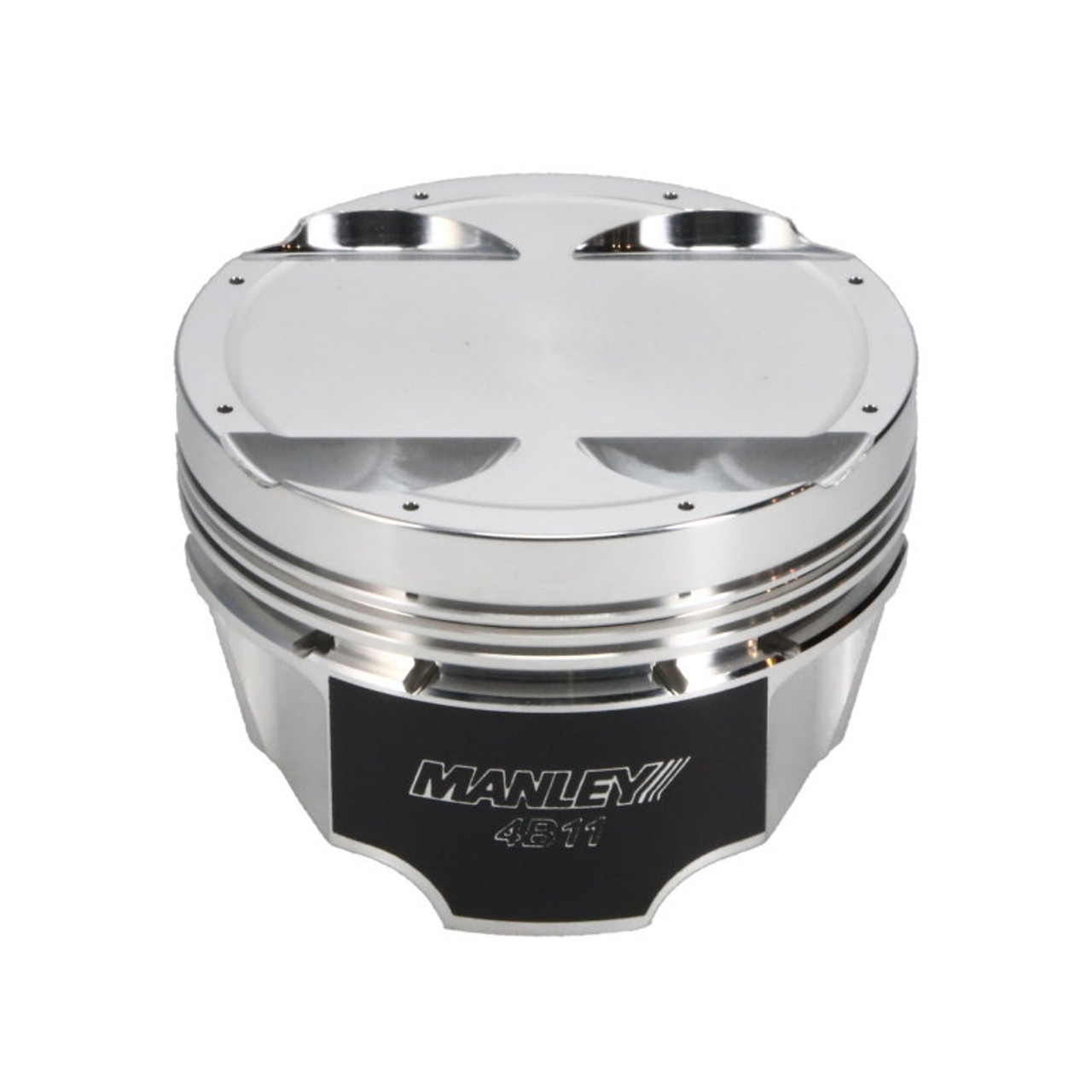 Manley Mitsubishi 4B11 86.5mm Bore 10.0:1 CR -3.5cc Dish Turbo Tuff Piston Set w/ Rings - 624305CE-4 User 6