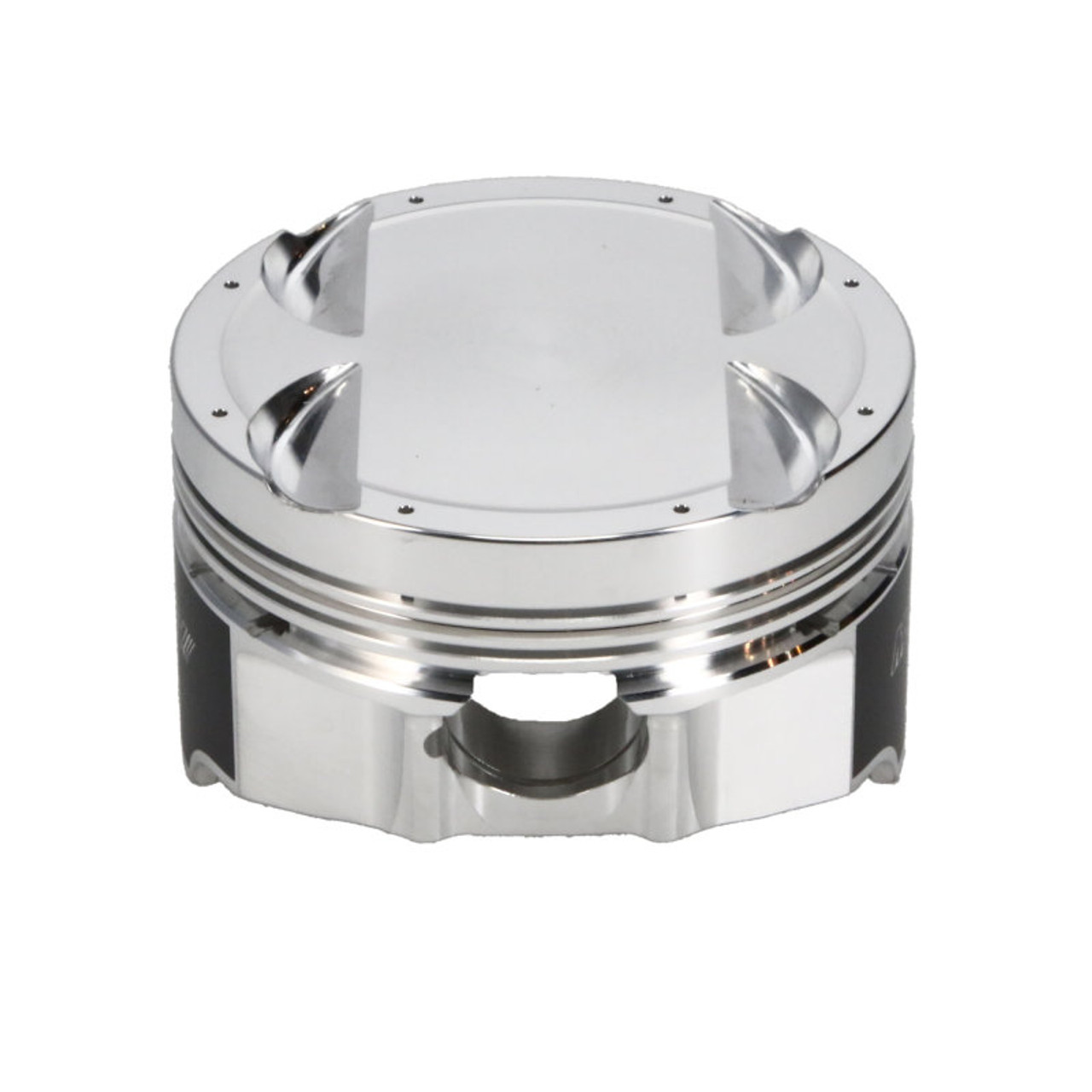 Manley Mitsubishi 4B11 86.5mm Bore 10.0:1 CR -3.5cc Dish Turbo Tuff Piston Set w/ Rings - 624305CE-4 Photo - out of package
