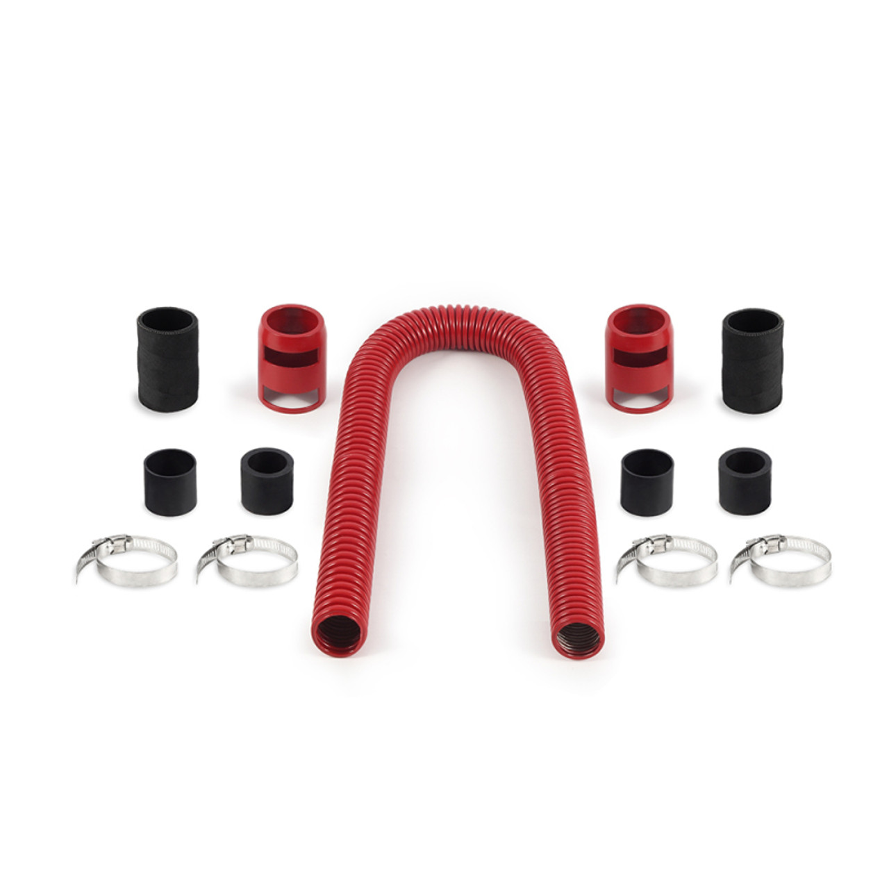 Mishimoto Universal Flexible Radiator Hose Kit Red - MMAH-U36RD Photo - Primary