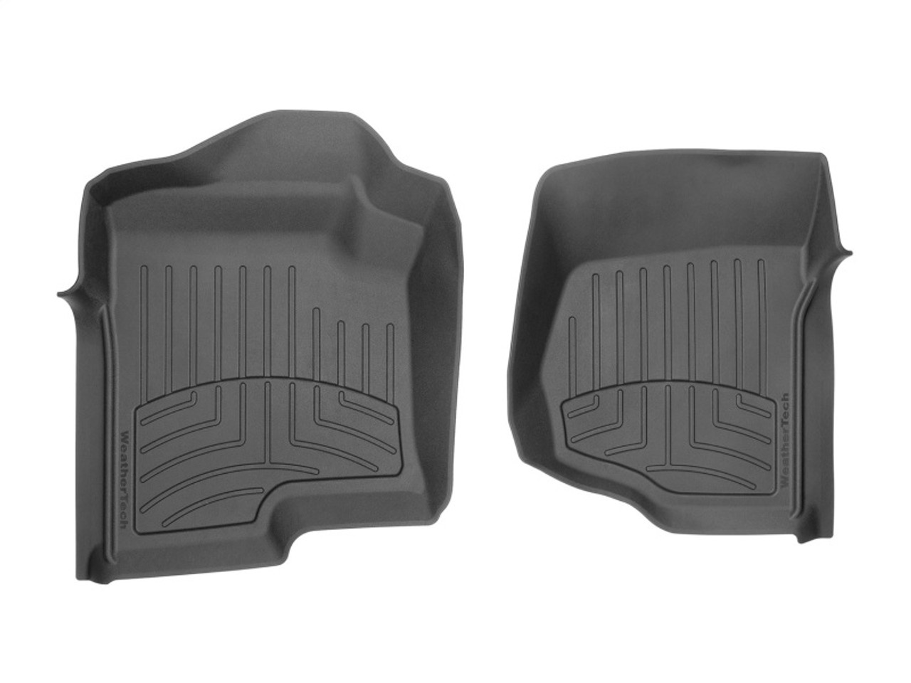 WeatherTech 2019+ Volkswagen Atlas w/2nd Row Bucket Seats Front FloorLiner HP - Black - 4415501IM Photo - Primary