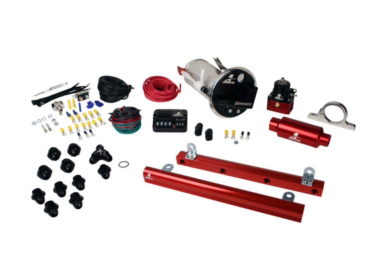 Aeromotive 05-09 Ford Mustang GT 5.4L Stealth Eliminator Fuel System (18677/14144/16306) - 17329 Photo - Primary