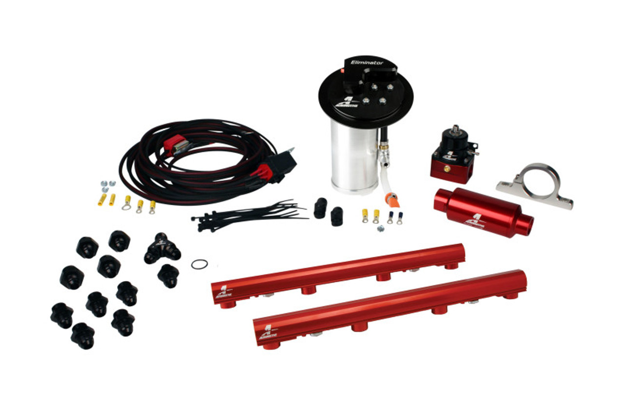 Aeromotive 10-13 Ford Mustang GT 4.6L Stealth Eliminator Fuel System (18695/14116/16307) - 17342 Photo - Primary