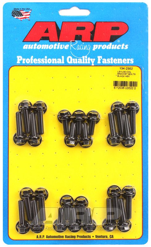 ARP SBC LS1 LS2 Hex Coil Bracket Bolt Kit - 134-2302 Photo - Primary