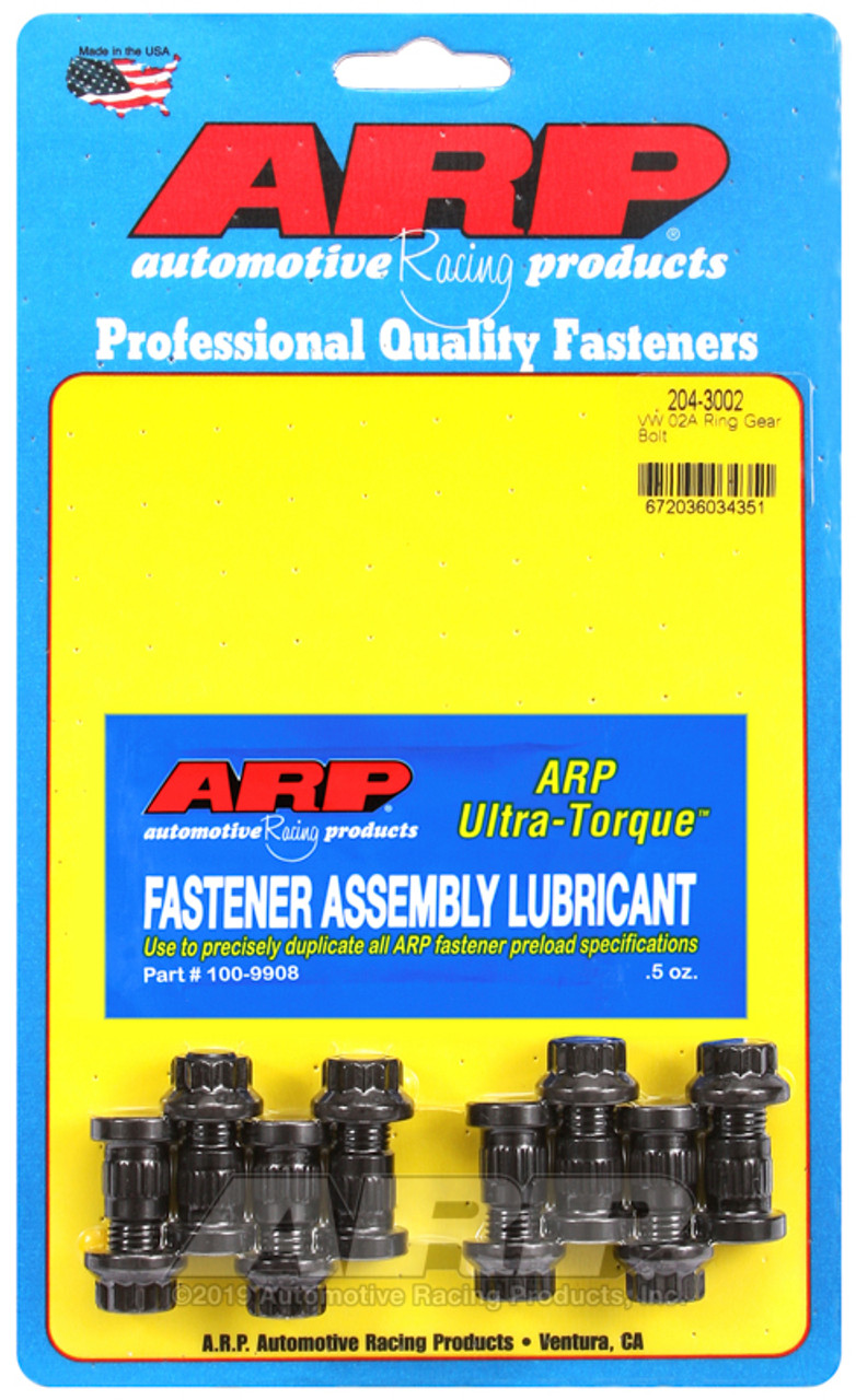ARP VW 02A M10 Ring Gear Bolt Kit - 204-3002 Photo - Primary