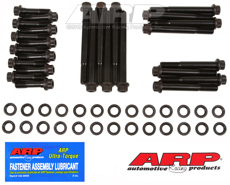 ARP Chevrolet V6 90 Degree w/ 18 Degree Chevrolet Heads - Head Bolt Kit - 233-3707 Photo - Primary