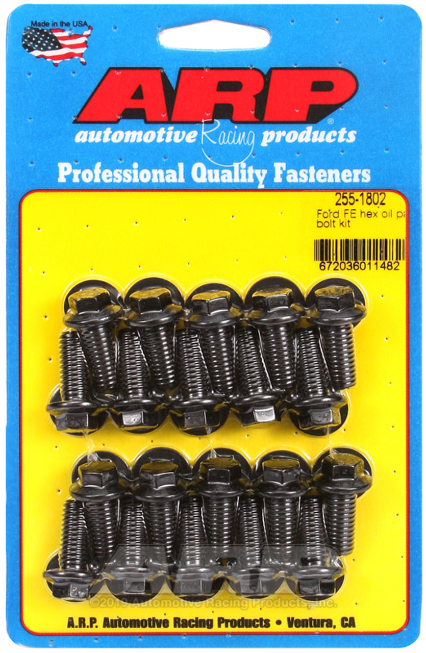 ARP Ford FE Hex Oil Pan Bolt Kit - 255-1802 Photo - Primary