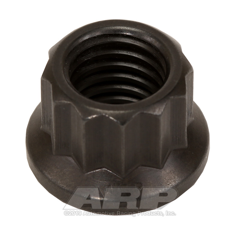 ARP 9/16-12in 12pt Black Nut Kit - 301-8307 Photo - Primary