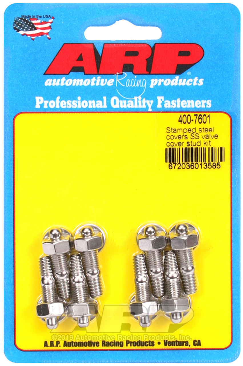 ARP Stamped Steel Covers SS Valve Cover Stud Kit - 400-7601 Photo - Primary
