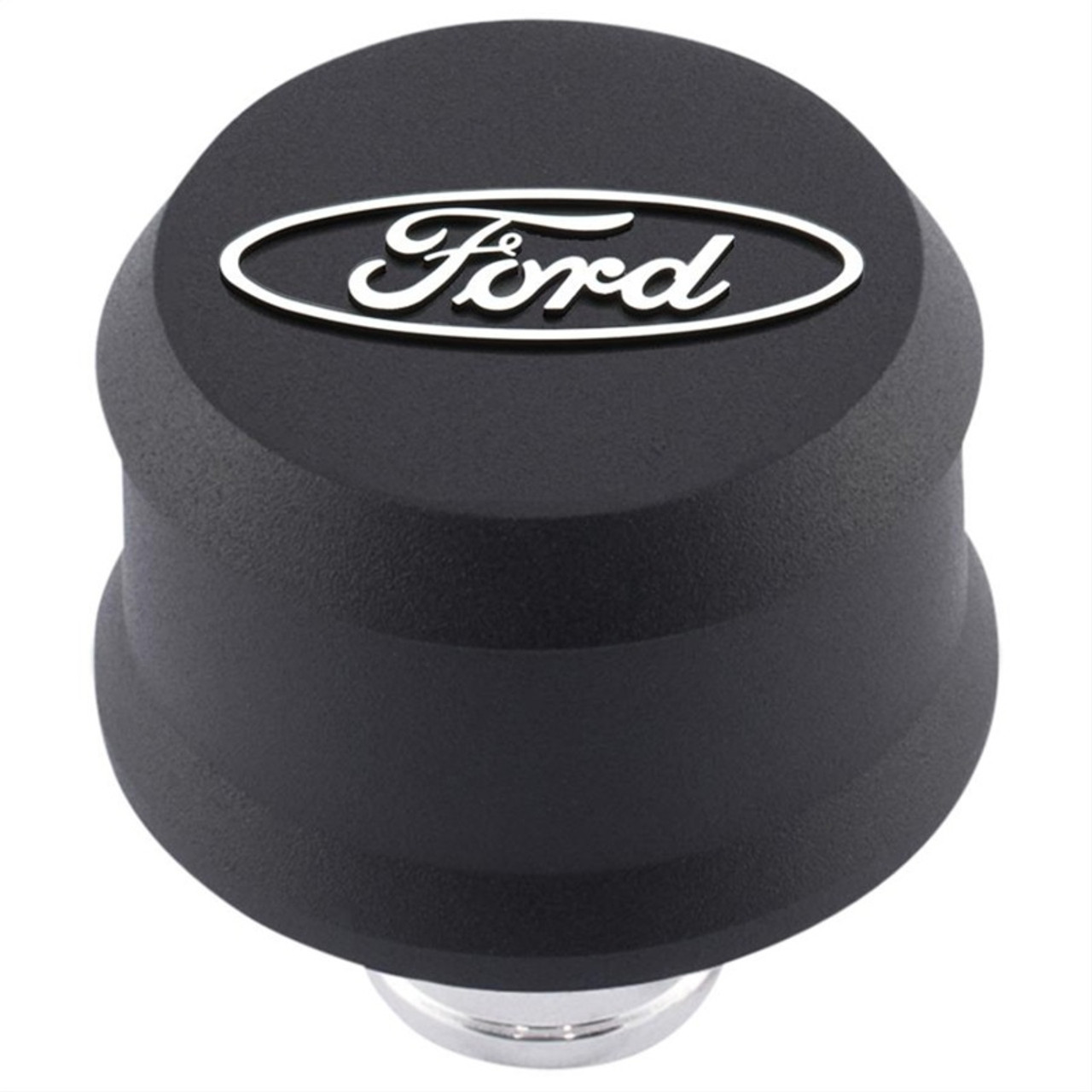 Ford Racing Slant Edge Breather - Black - 302-435 Photo - Primary