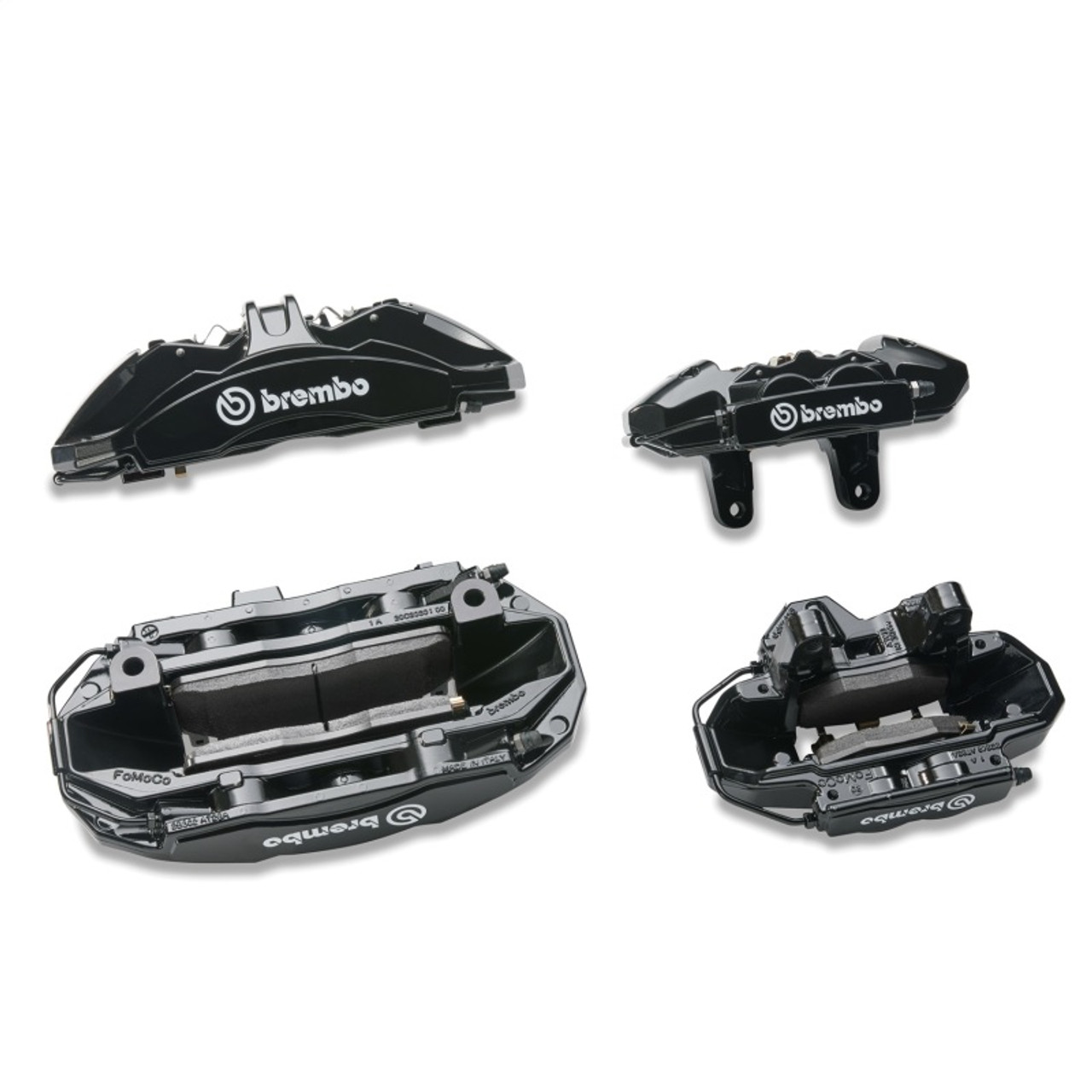 Ford Racing 15-21 Mustang GT/ 2.3L EcoBoost GT350R Brake Upgrade Kit - Black - M-2300-YBK Photo - Unmounted