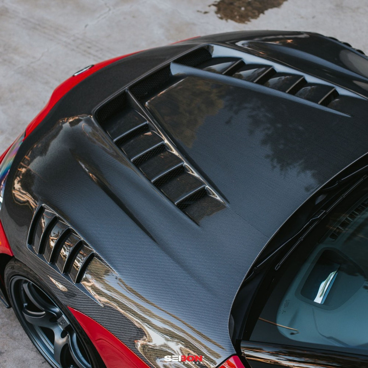 Seibon 2020+ Toyota GR Supra TV-Style Carbon Fiber Hood - HD20TYSUP-TV-DS User 1