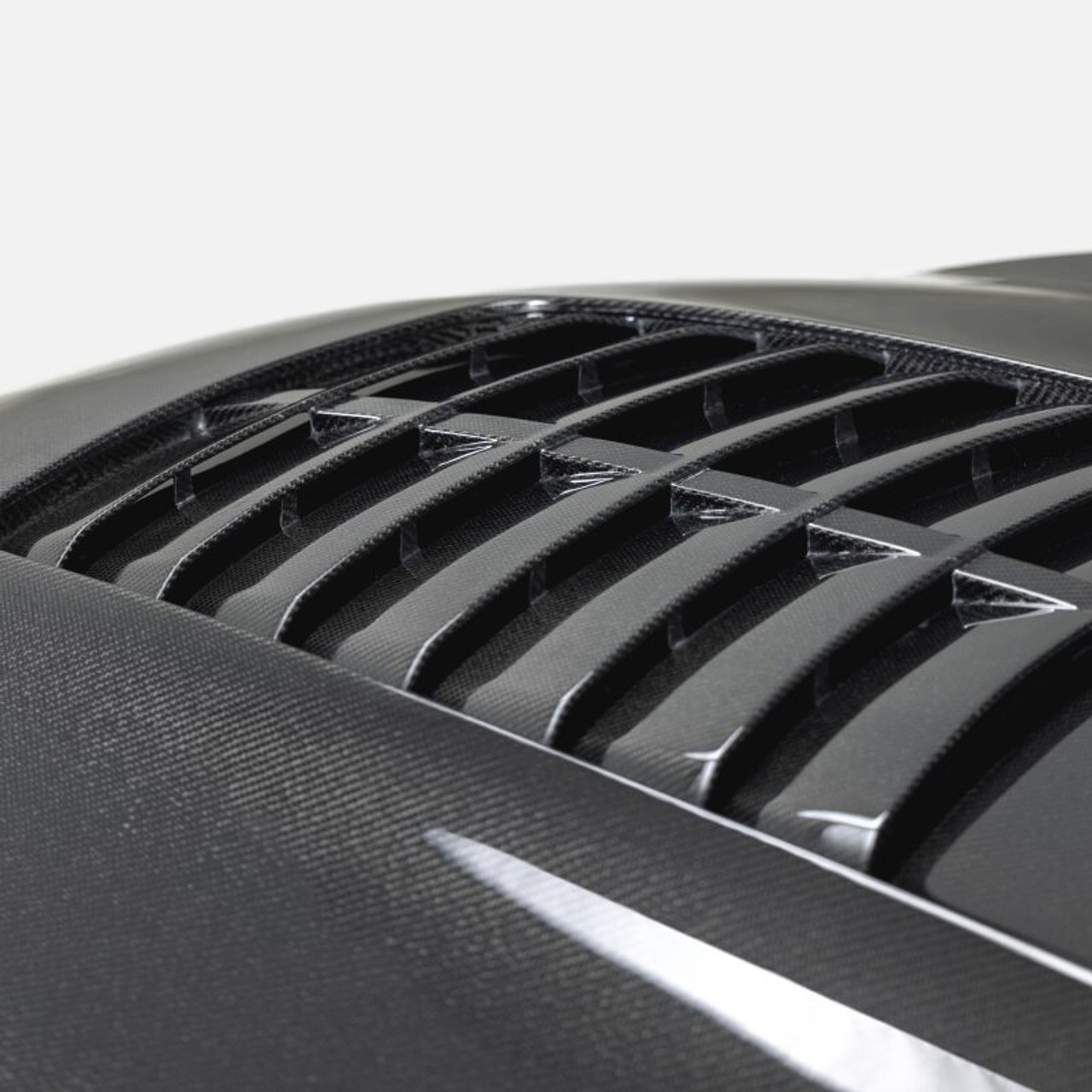 Anderson Composites 15-20 Ford Mustang Shelby GT350/GT350R Type GT5 Double Sided Carbon Fiber Hood - AC-HD15FDMU350-GT5-DS User 1