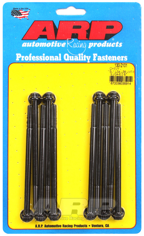 ARP Chevy LS1 LS4 LS6 LM7-5.3 LQ4-6.0 and RL4-4.8 12pt Intake Manifold Bolt Kit - 130-2101 Photo - Primary