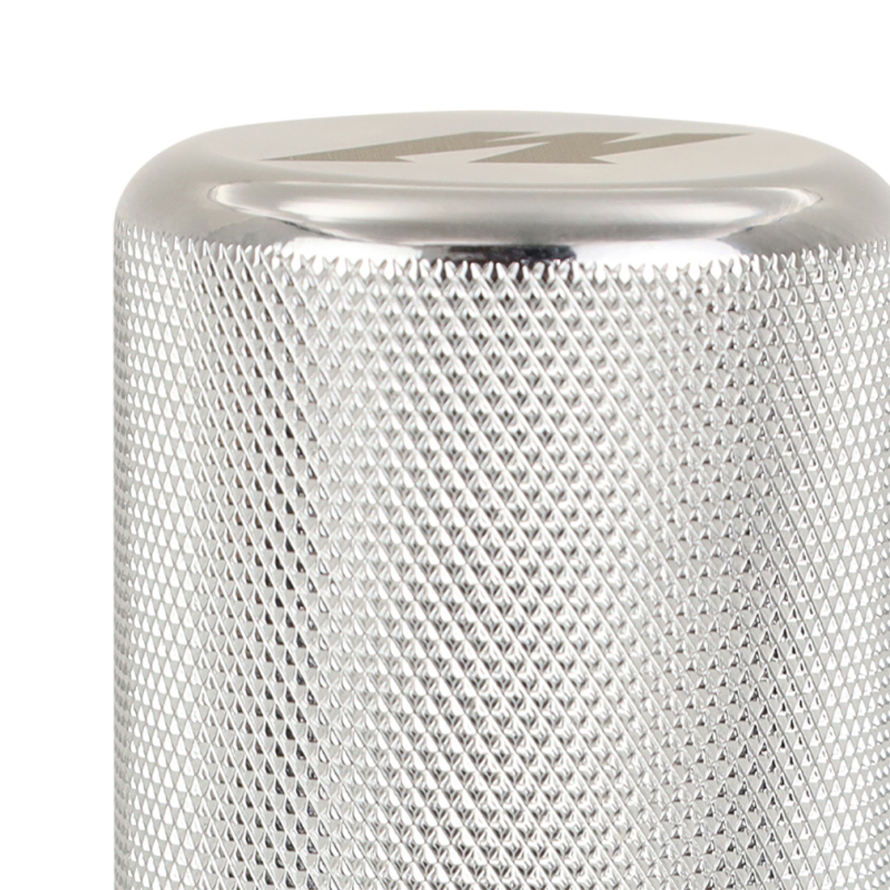 Mishimoto Weighted Shift Knob XL Silver (Knurled) - MMSK-XLK-SL User 1