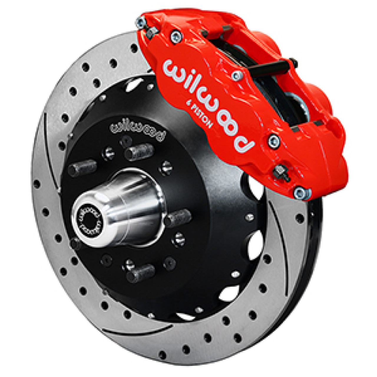 Wilwood 55-57 Chevy Bel Air Superlite 6R Kit, 5 x 4.50in/4.75in Hub - 12.88in D&S Rotor - Red - 140-16908-DR User 1