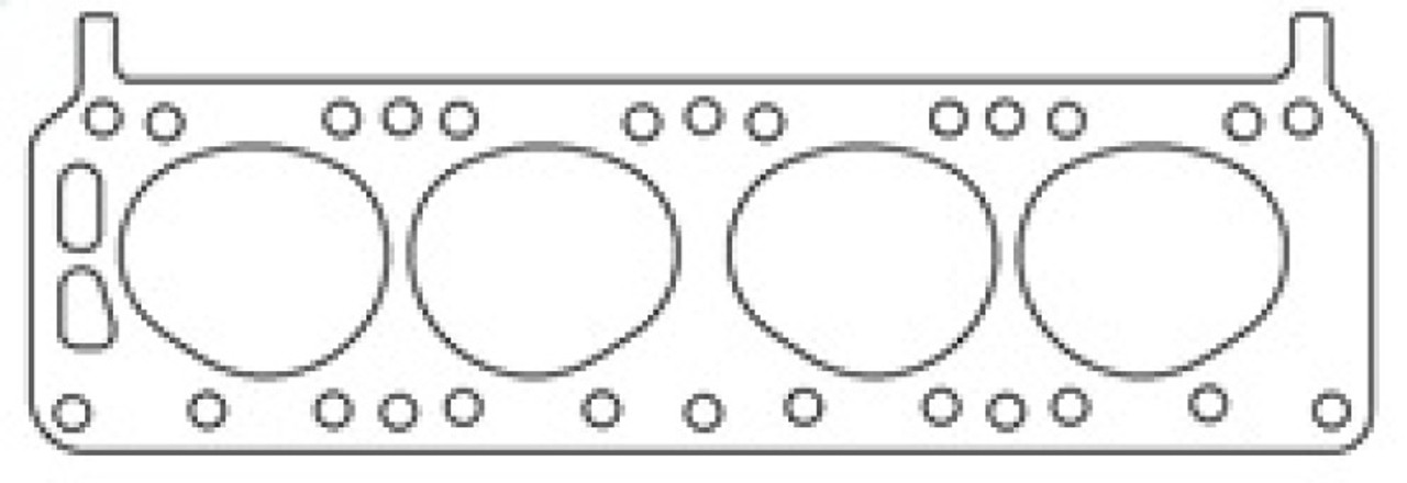 Cometic MG TC/TD/TF 1250-1500cc 68mm .043 inch Thickness Copper Head Gasket - C4309-043 User 1