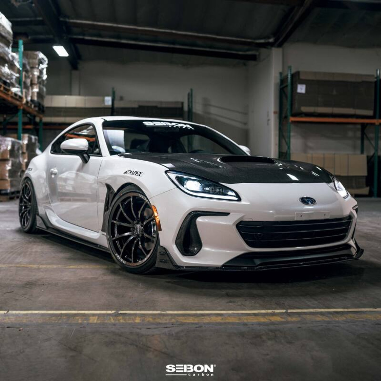 Seibon 22-23 Subaru BRZ MB-Style Carbon Fiber Front Lip - FL22SBBRZ-MB User 1